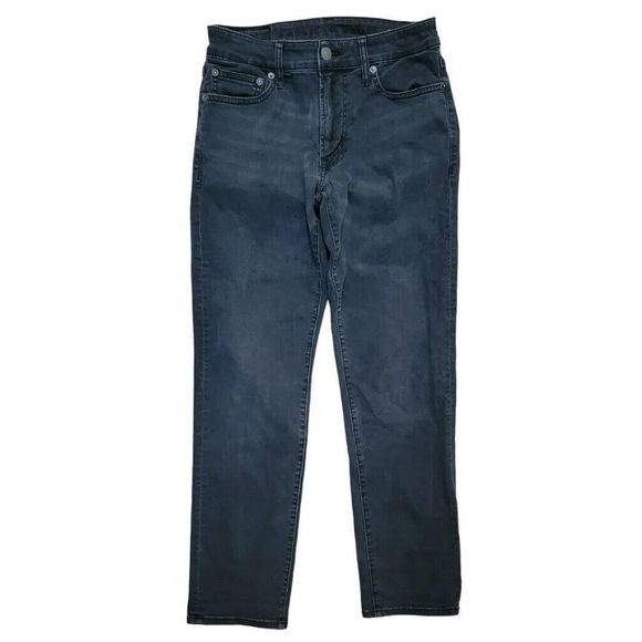 American Eagle Mens Jeans Size 29x30 Original Straight Black - Picture 1 of 3